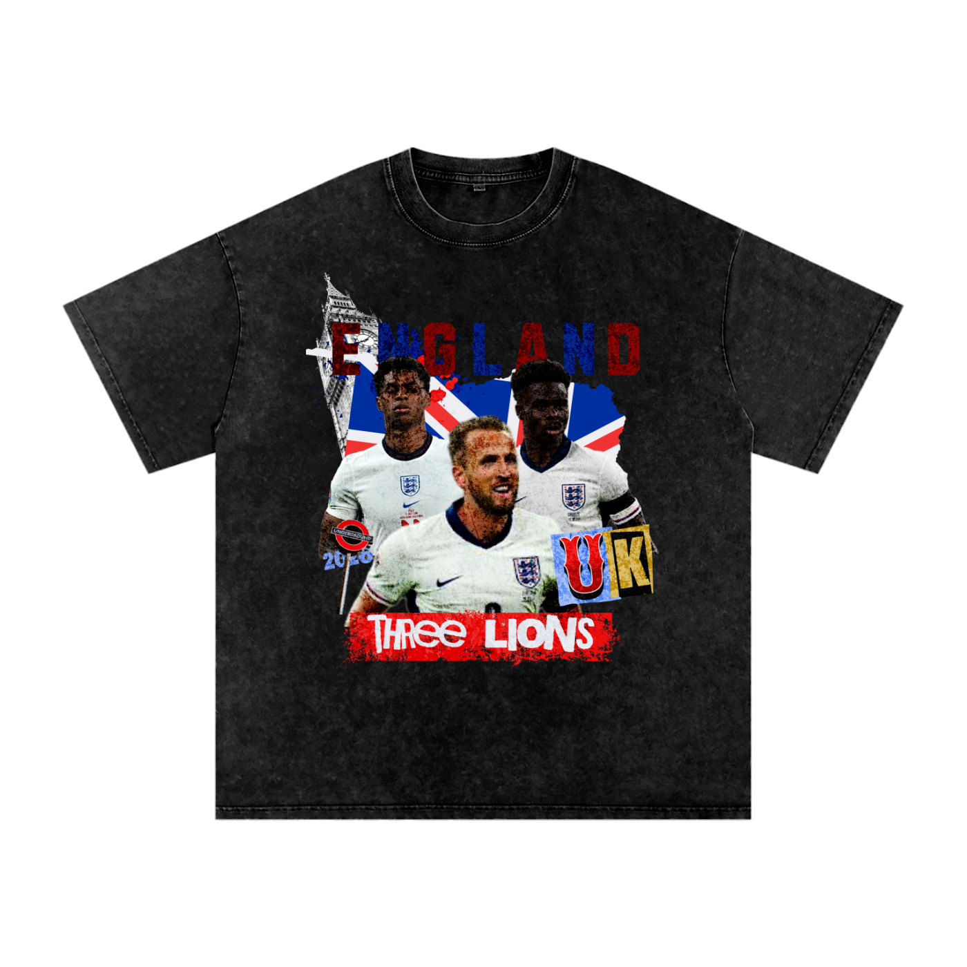 Three Lions Oversized T-Shirt