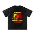 Spain Washed Oversized Cotton T-Shirt