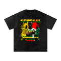Senegal Snow Washed Oversized T-Shirt