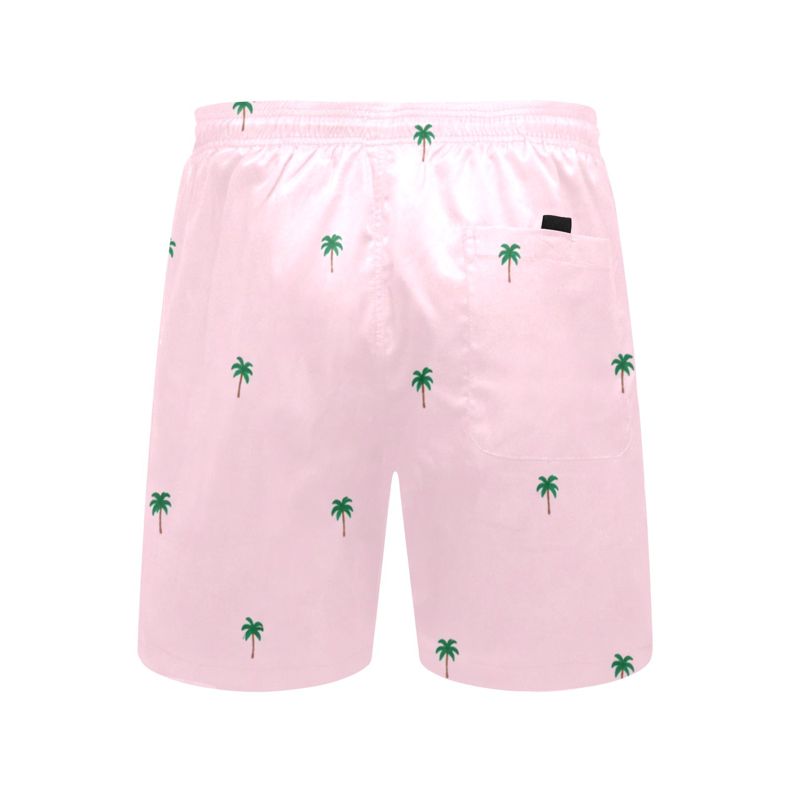 Tiny Palm Tree Pattern Swim Shorts