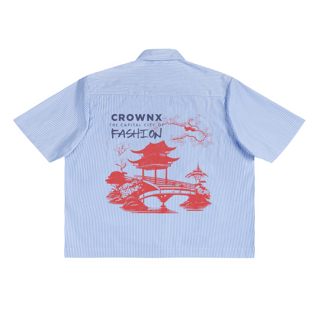 CrownX Capital Oversized Boxy Shirt