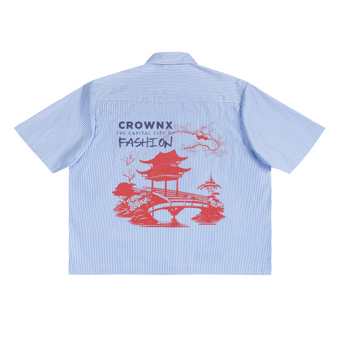 CrownX Capital Oversized Boxy Shirt