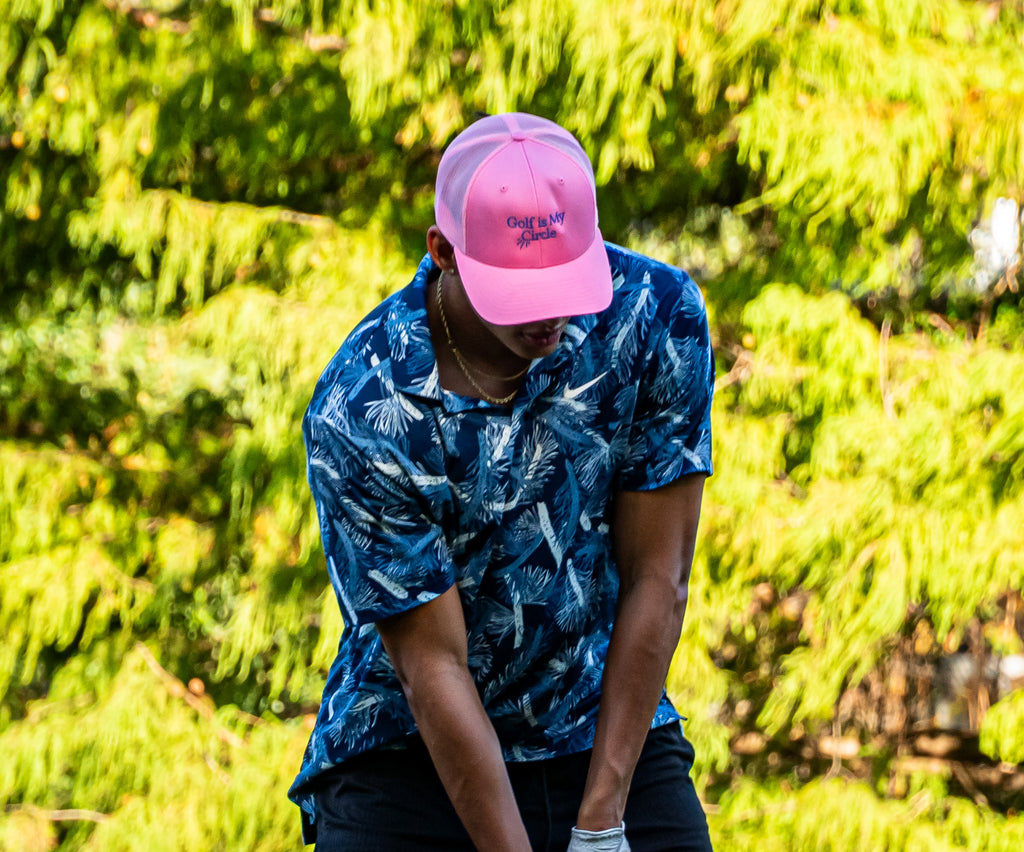 Golf is My Circle Trucker Cap