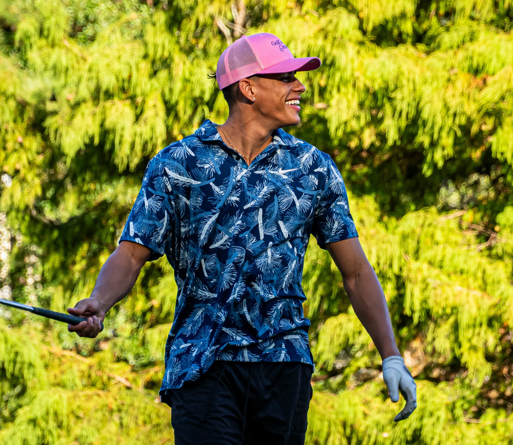 Golf is My Circle Trucker Cap