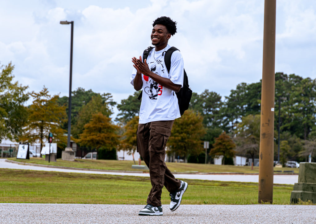 Skateboarder oversized t-shirt