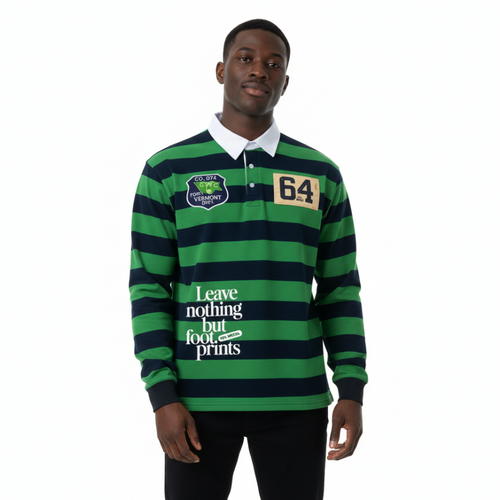 64 Stripe Polo Shirt