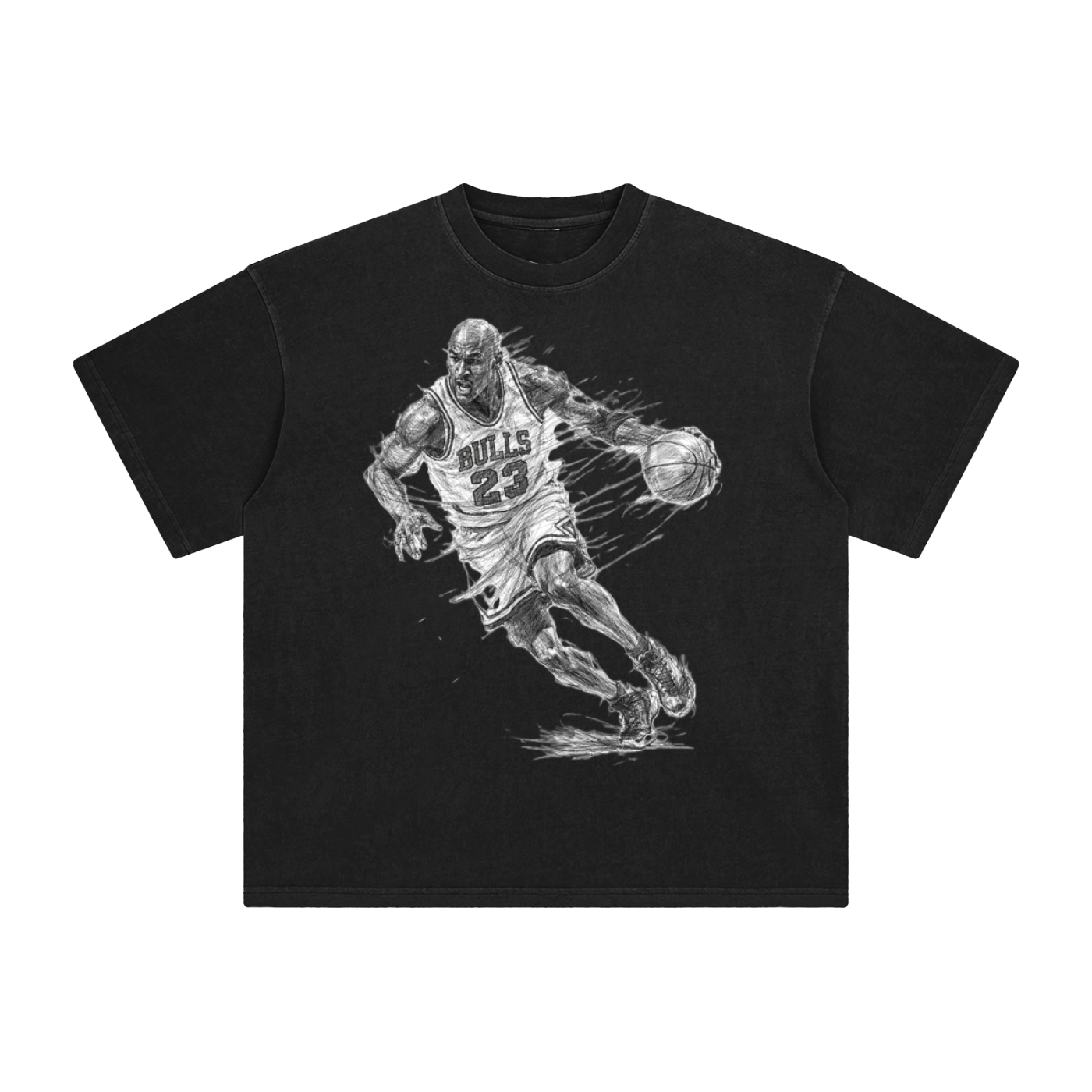 Basketball Icon Washed T-Shirt