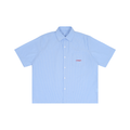 Striped Boxy Short Sleeve Shirt