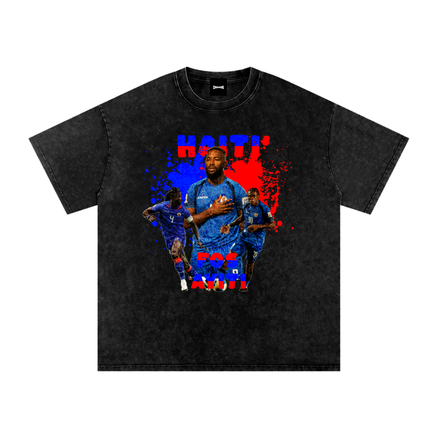 Haiti Snow Washed Oversized T-Shirt