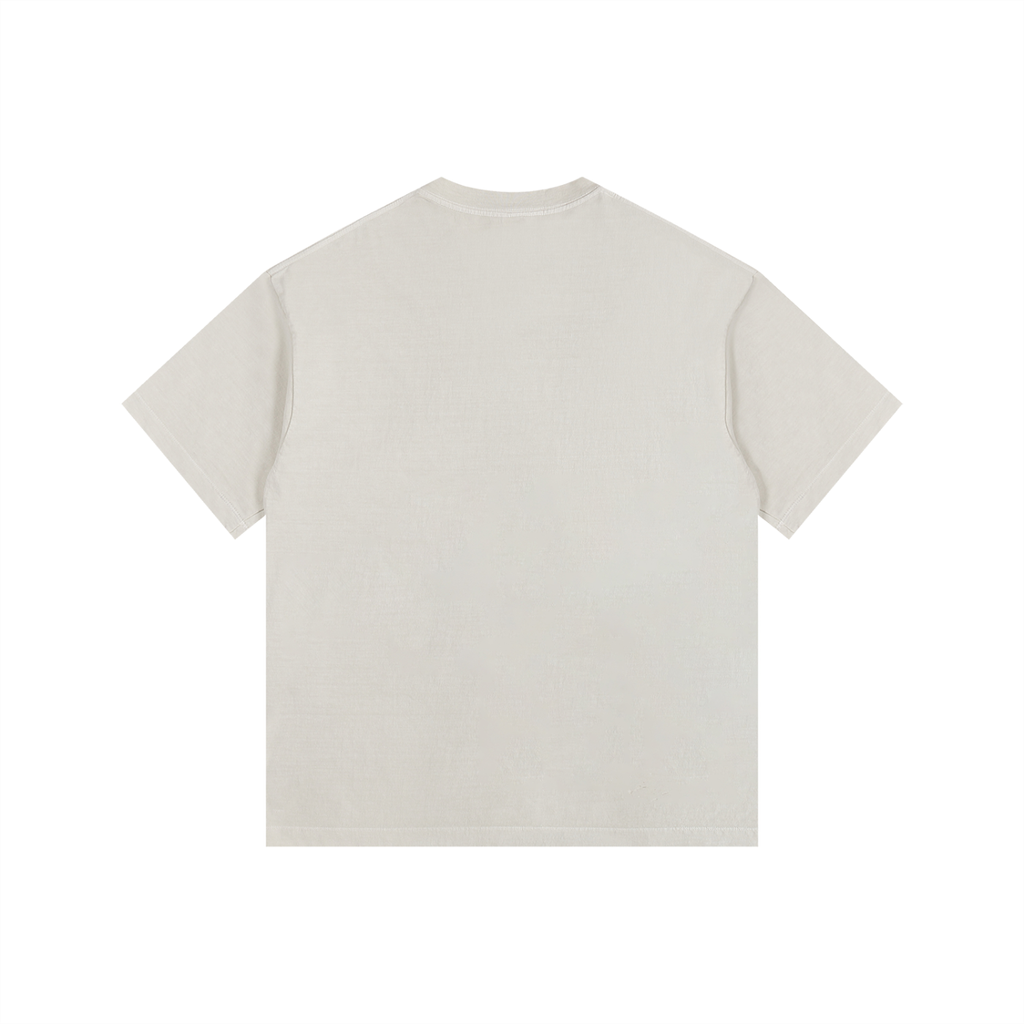 Crownx Art Vintage Washed Oversized T-Shirt