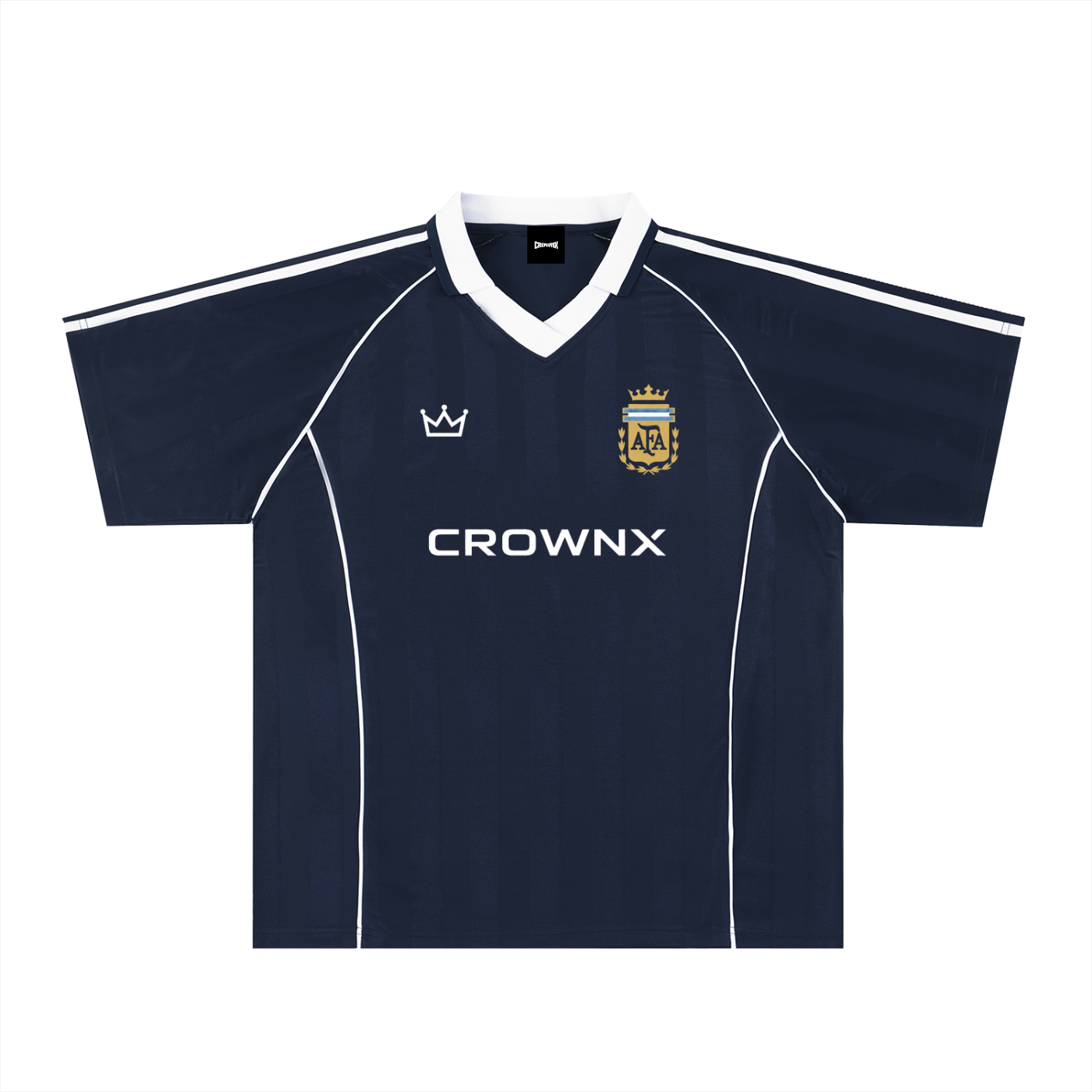 AFA Shadow Stripe Collared Soccer Jersey