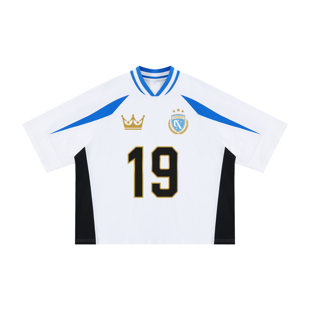 #19 Oversized V-Neck T-Shirt