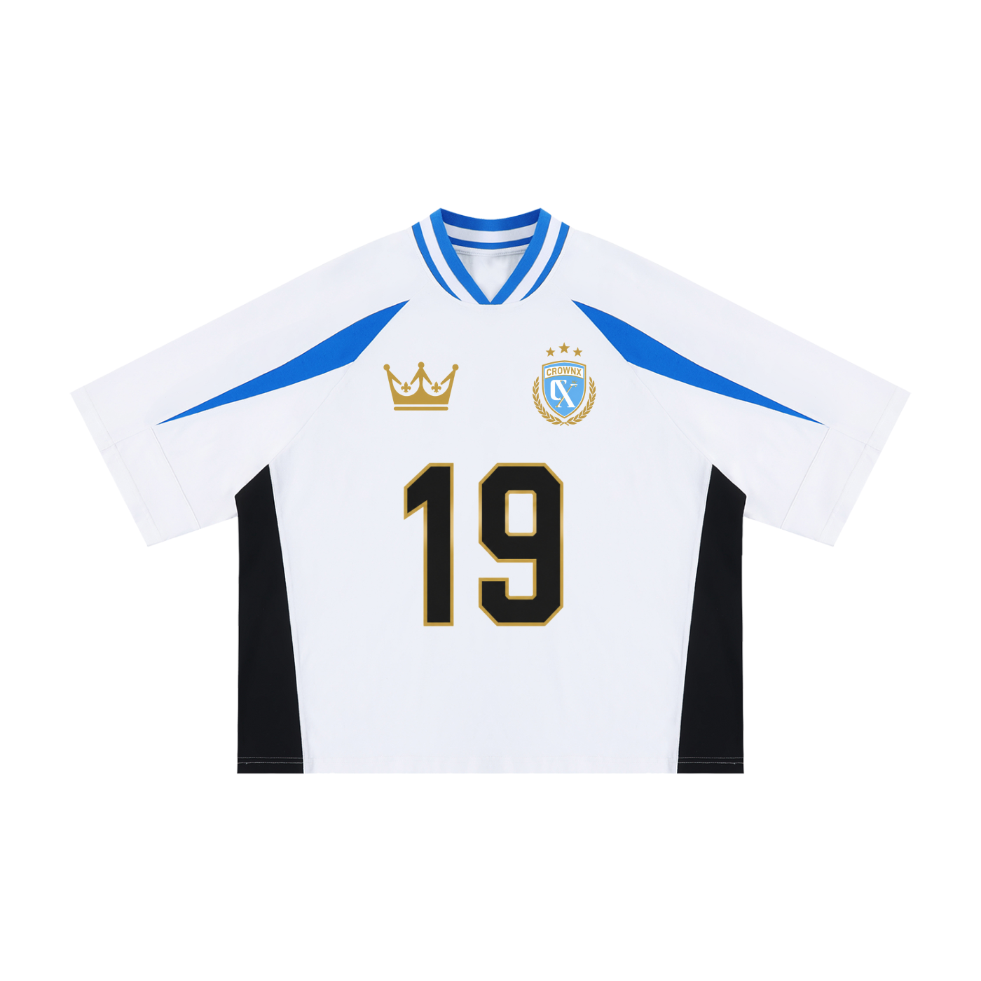 #19 Oversized V-Neck T-Shirt