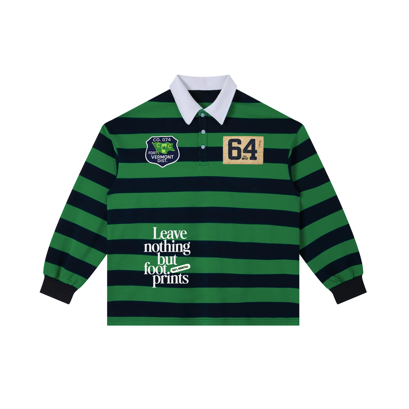 64 Stripe Polo Shirt