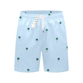 Tiny Palm Tree Pattern Swim Shorts