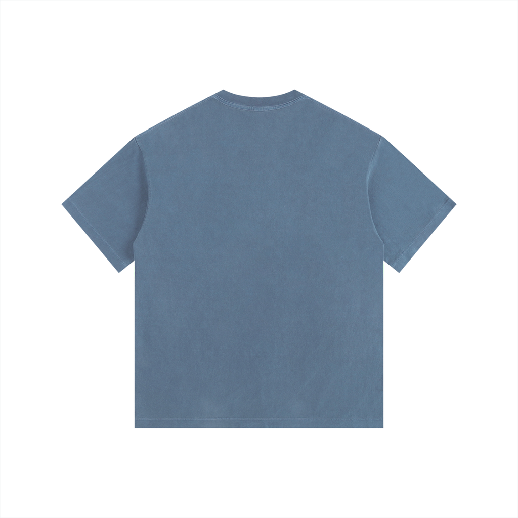Crownx Art Vintage Washed Oversized T-Shirt