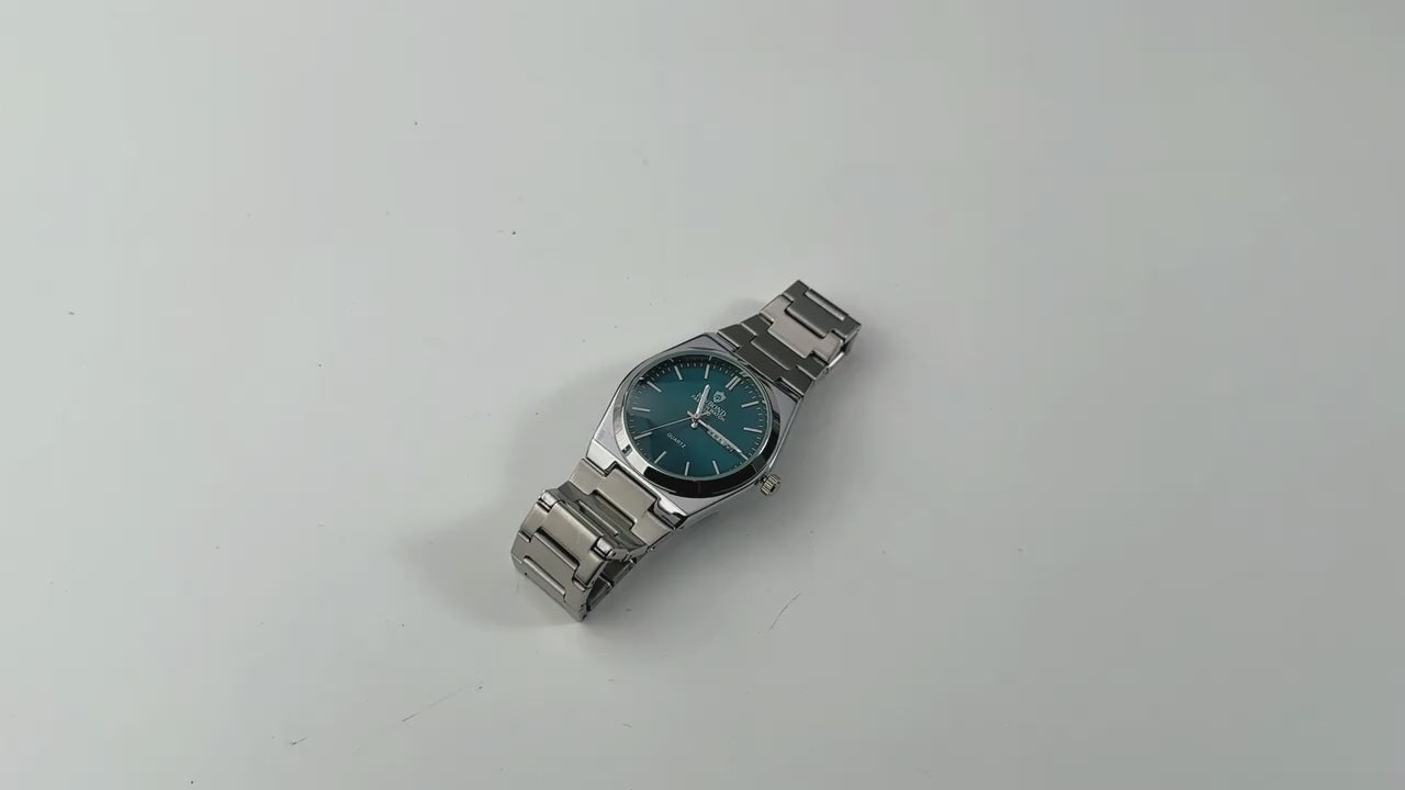 Binbond Quartz Watch – Stainless Steel Design